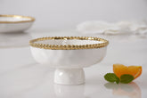 Salerno Small Footed Bowl - Gold
